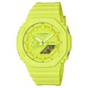 Orologio Casio G-Shock Giallo Monocromo GA-2100-9A9ER