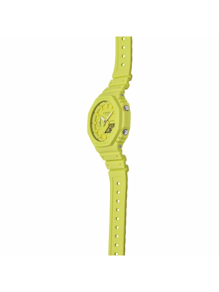 Orologio Casio G-Shock Giallo Monocromo GA-2100-9A9ER