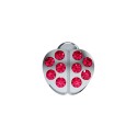 Elemento DonnaOro Elements Coccinella e Rubini  DCHR9513