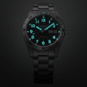 Orologio Seiko 5 Sports Field Watch Nero Ghiera Girevole HDB006K1