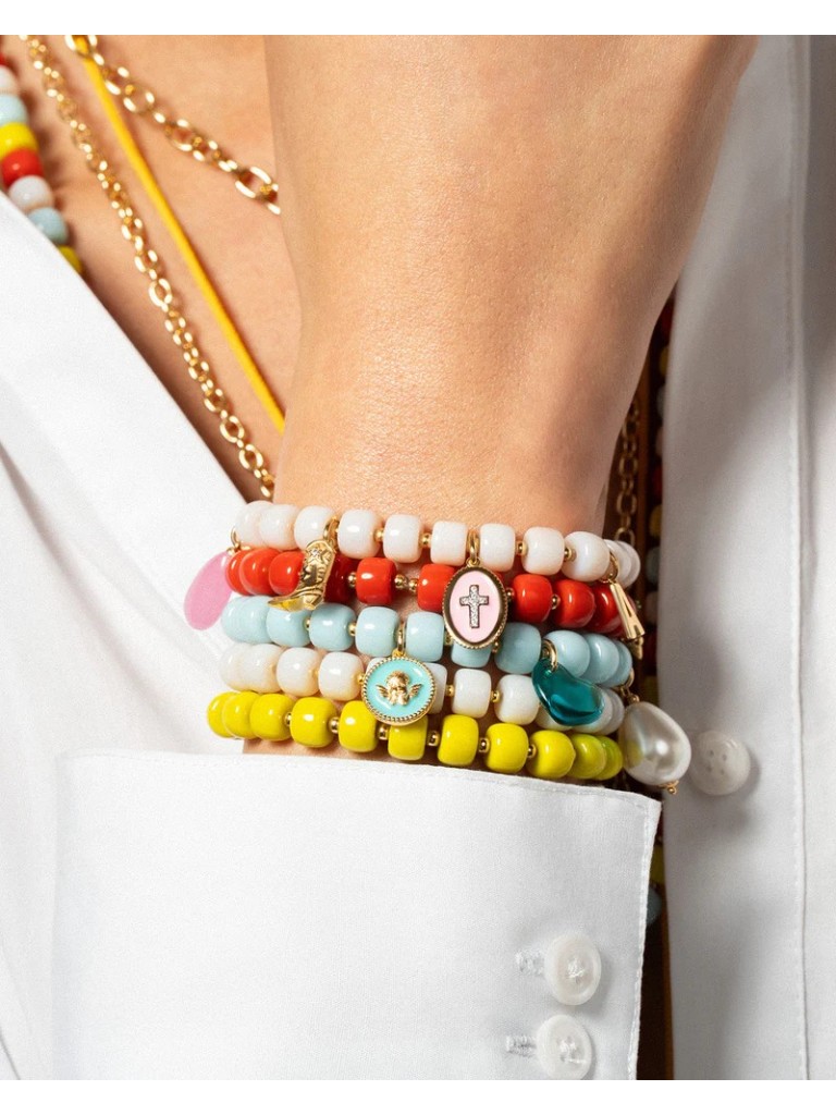 Bracciale Base Ibiza Elastico Charmbar Rue des Mille CB-LBR 08 C11