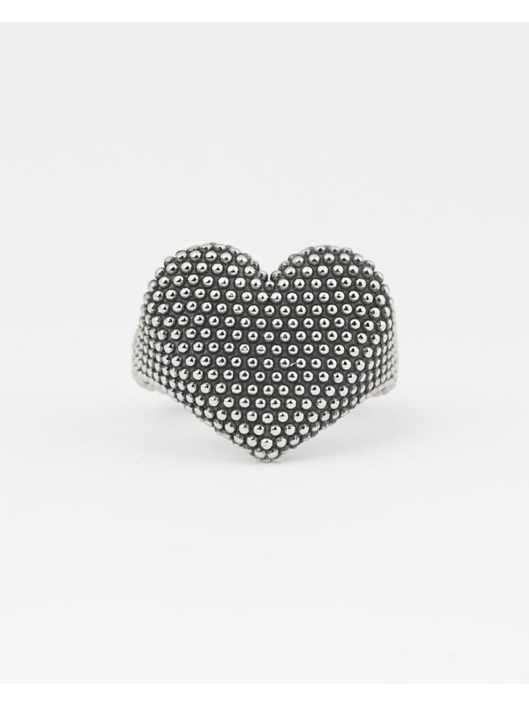Anello Chevalier Cuore Puntinato Nove 25  N25ANE00399