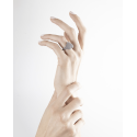 Anello Chevalier Cuore Puntinato Nove 25  N25ANE00399