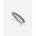 Anello Fedina Puntinata Nove 25  N25ANE00592