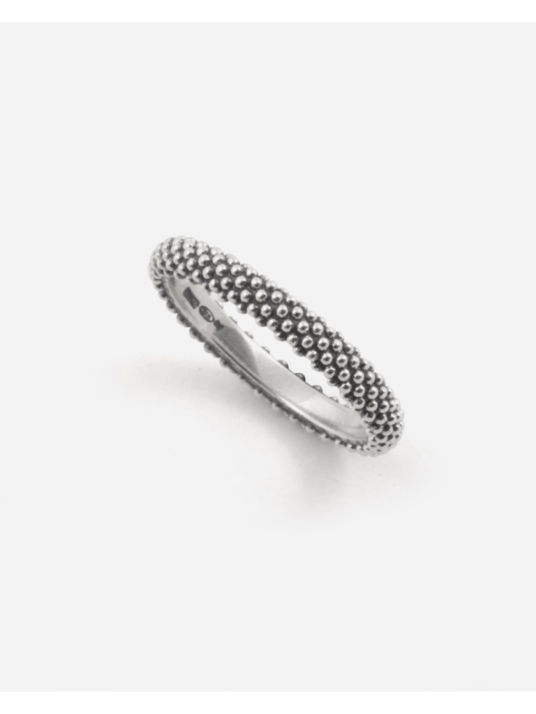 Anello Fedina Puntinata Nove 25  N25ANE00592