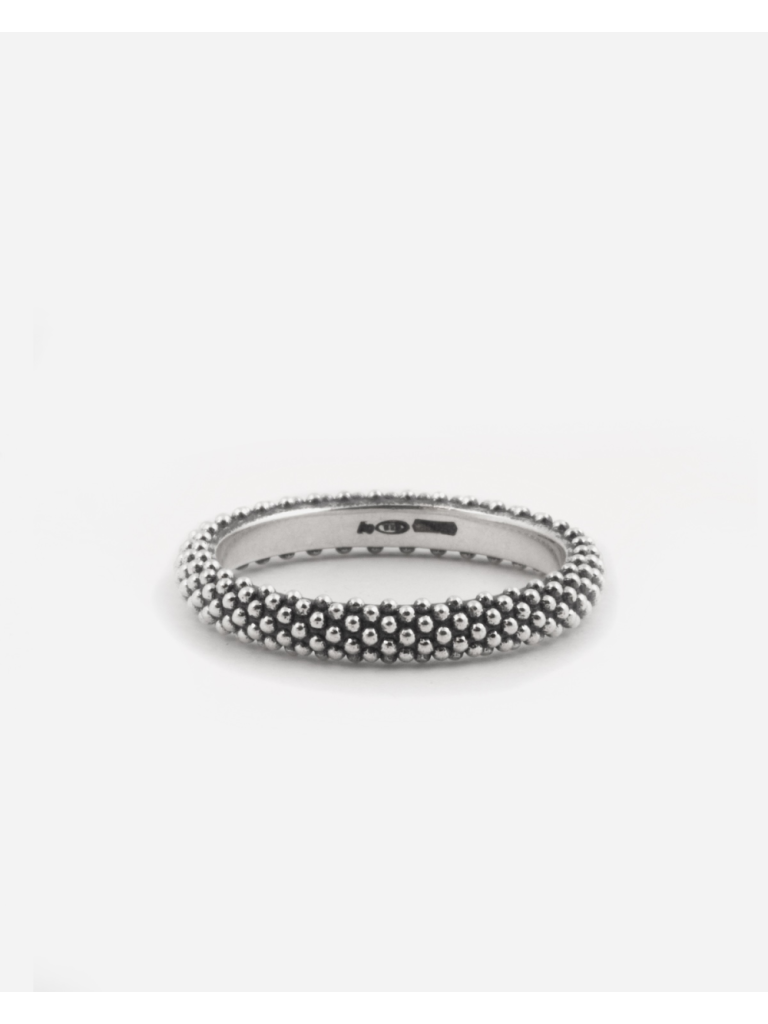 Anello Fedina Puntinata Nove 25  N25ANE00592