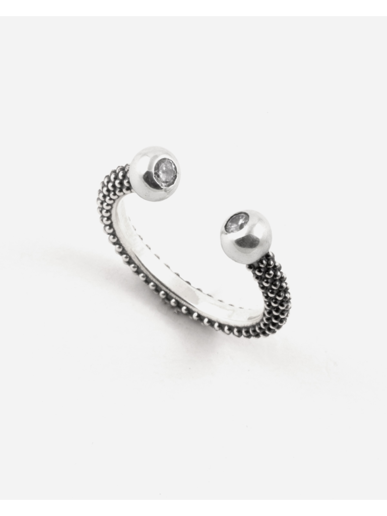 Anello Fedina Piercing Puntinato Nove 25 N25ANEM0610