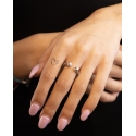 Anello Fedina Piercing Puntinato Nove 25 N25ANEM0610
