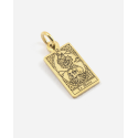 Ciondolo Carta Tarocchi - La Morte Oro Giallo Nove25 N25PEN00615