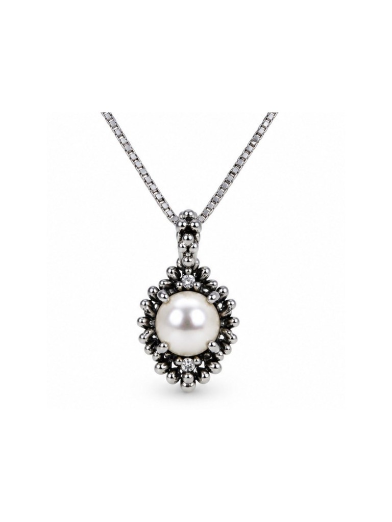 Collana Maestro Riverso Primule Perla ED14- PERLA