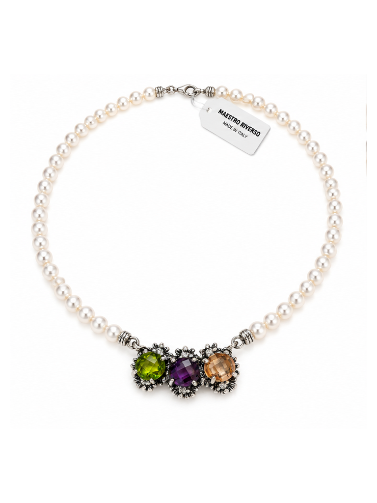 Collana Maestro Riverso Primule  GRPED15