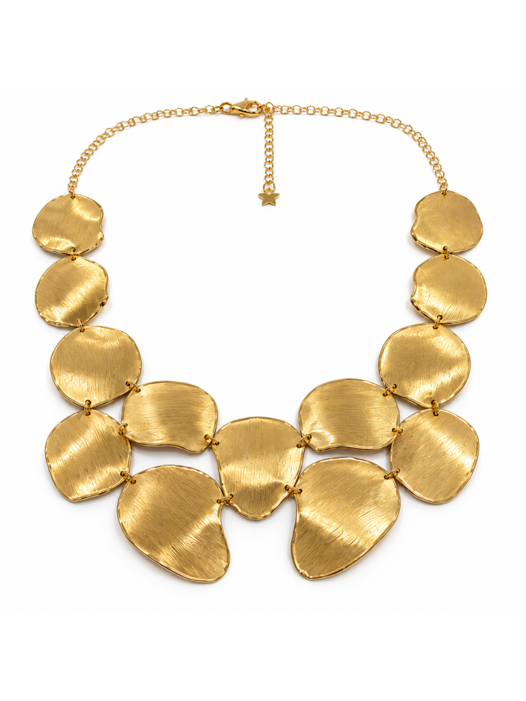 Collana Idandi Girocollo Dorata J3216