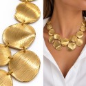 Collana Idandi Girocollo Dorata J3216