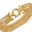 Bracciale Rigido Dorato Idandi  JBR05
