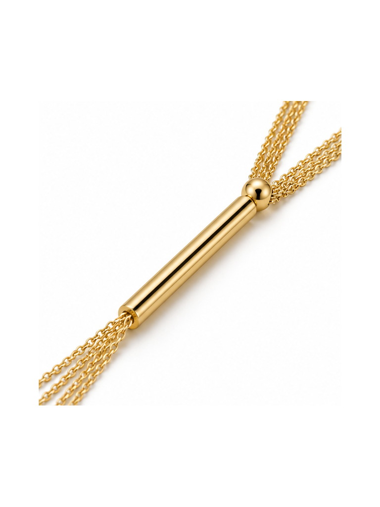 Collana Idandi Dorata JCL45