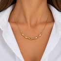 Collana Idandi Girocollo Dorata  JCL25