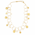 Collana Lunga Idandi Dorata  JCL203