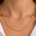 Collana Idandi Dorata  JCL105