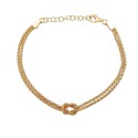 Bracciale Nodo dorato  ND04