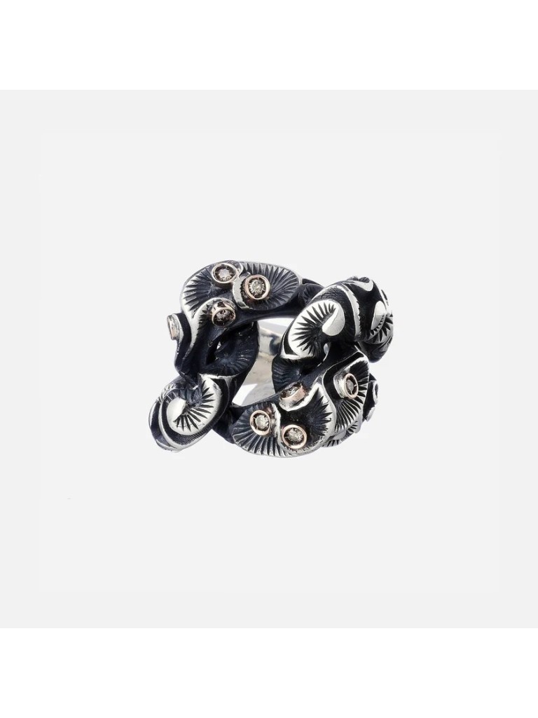 Anello Maria e Luisa jewels Groumette AA0048/BR