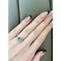 Anello Cierre smeraldo e diamanti CAS