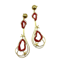 Orecchini corallo Gaetano Vitiello 2294