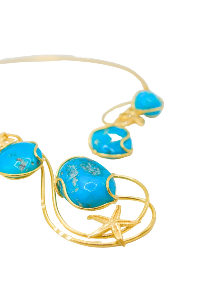 Collana Gaetano Vitiello Marino Turchese 2284