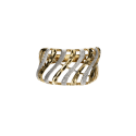 Anello in oro 18kt bicolore AN705