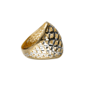 Anello in oro bicolore 18kt AN457