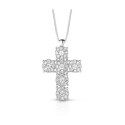 Collana Cierre gioielli croce G27CP