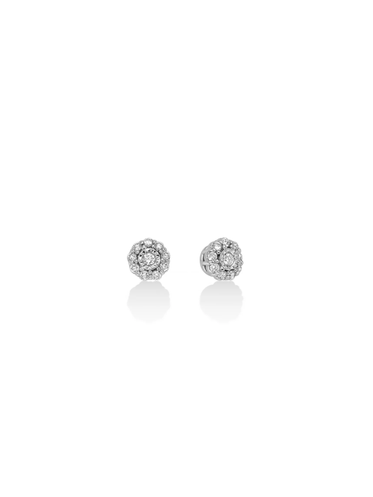 Orecchini Miluna Punto Luce Pavè ERD2700