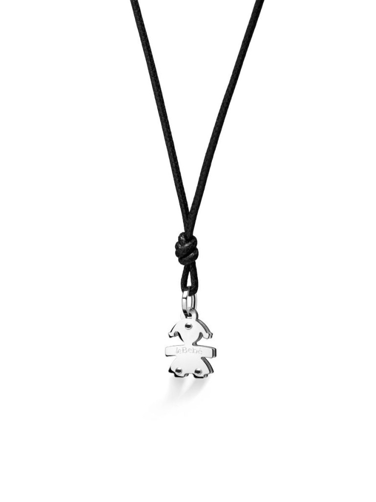 Ciondolo Le Bebè sagoma bimba  LBB048-N