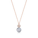 Collana Coscia perla Freshwater Grey CLPNFWG660.9