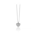 Collana Miluna cuore e diamanti CLD4559