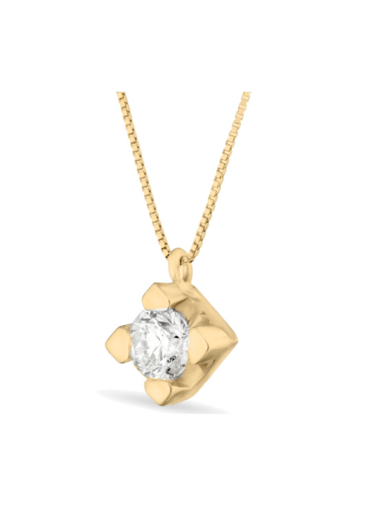 Collana Cierre Punto Luce oro giallo PX