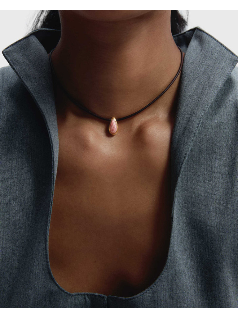 Collana PdPaola cordino e pendente COB1-B49-U