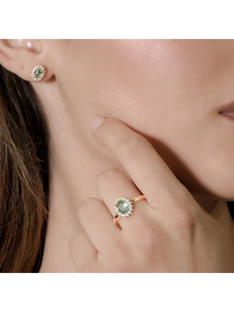 Anello Amen Mini Royal Lady Verde Acqua ANLDPGBVA2