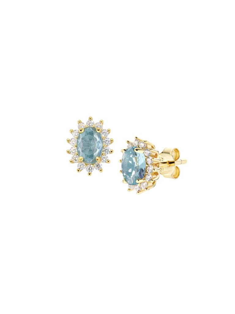 Orecchini Amen Mini Royal Lady London Blue  ORLDPGBLB
